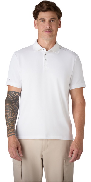 2026 Musto Hombres Evo Crew Pro Lite Polo 84220 - White